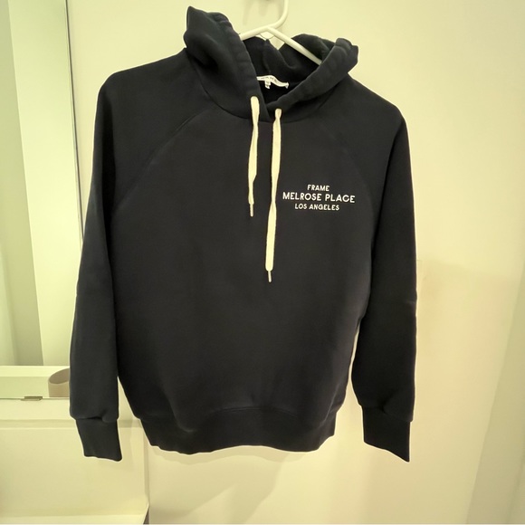 Frame Denim Hooded Sweatshirt - Picture 2 of 6